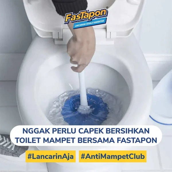 saluran WC tersumbat